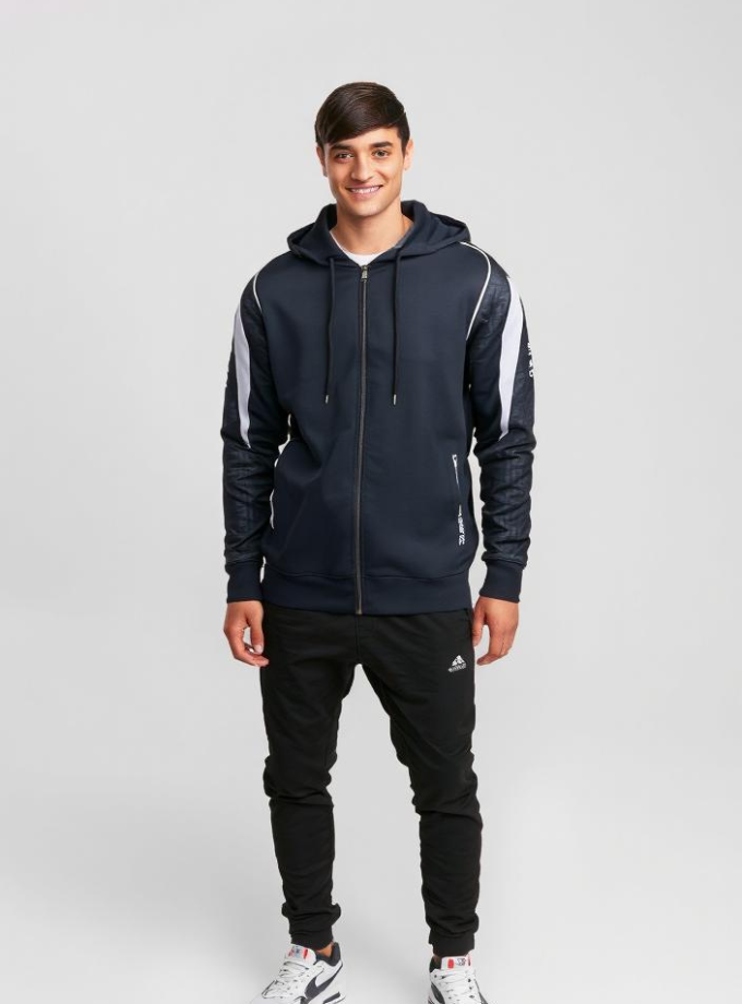 Stylish Zip-Up Hoodie
