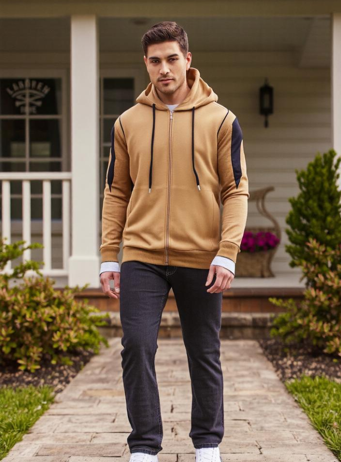 Stylish Zip-Up Hoodie