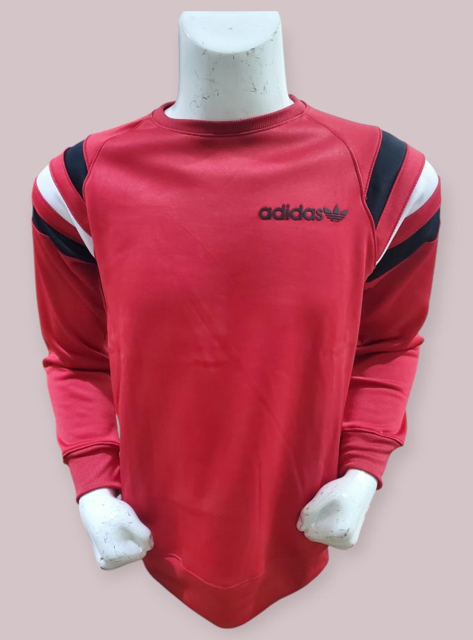 Adidas Red Streak Crew