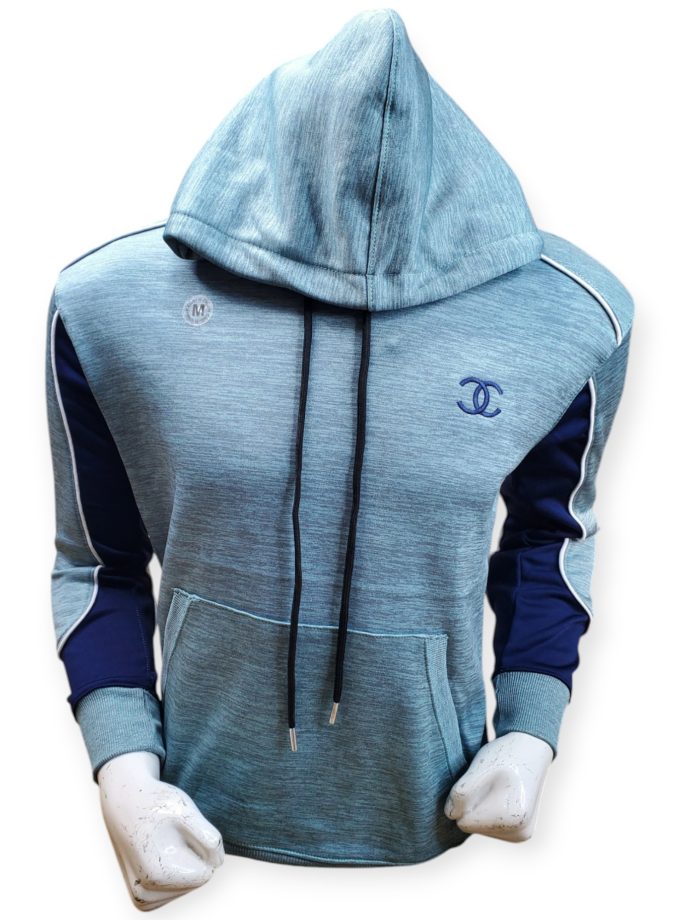 Blue Elite Hybrid Hoodie