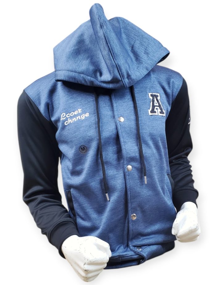 Blue and Black Hoodie