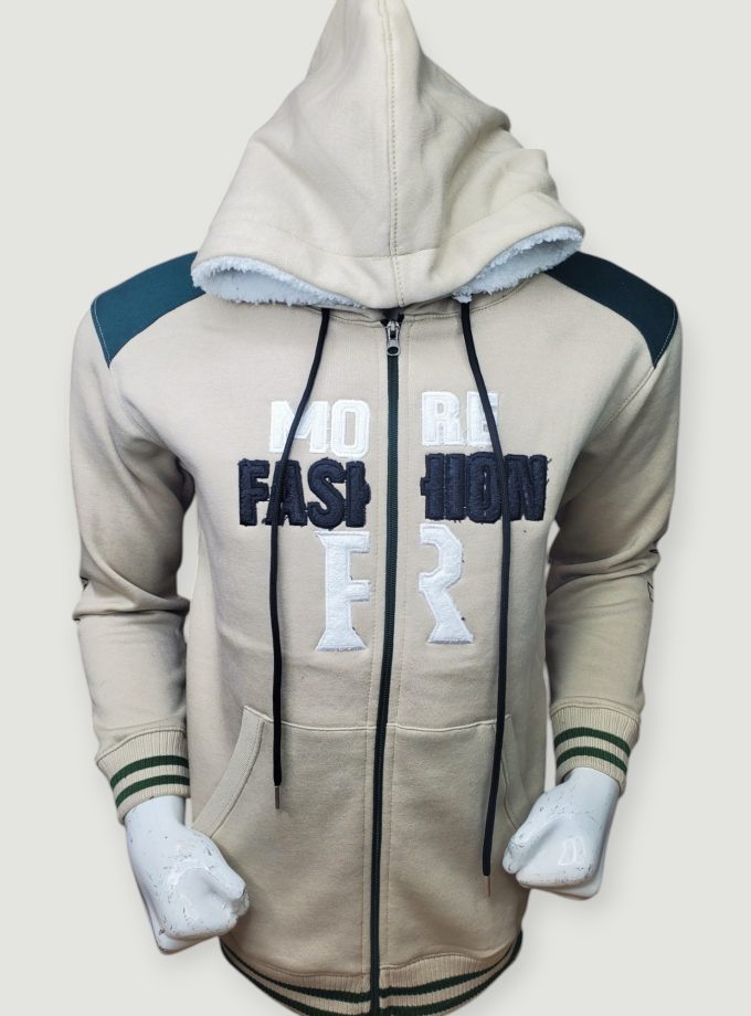 Trendy Fleece Lined Hoodie