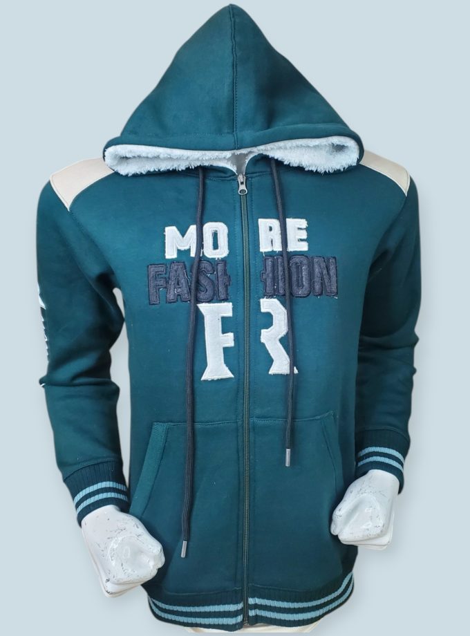Trendy Fleece Lined Hoodie